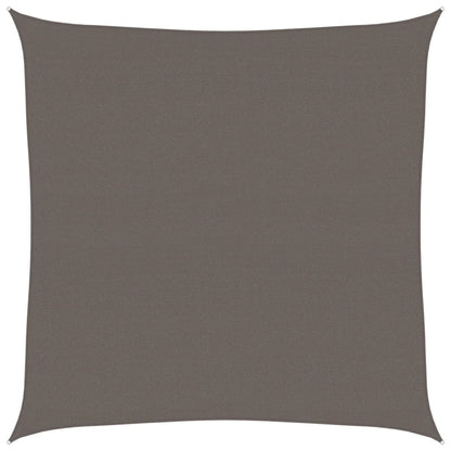 vidaXL Sunshade Sail 160 g/m² Anthracite 7x7 m HDPE