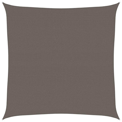 vidaXL Sunshade Sail 160 g/m² Anthracite 7x7 m HDPE