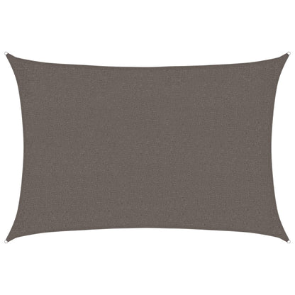 vidaXL Sunshade Sail 160 g/m² Anthracite 2x3 m HDPE