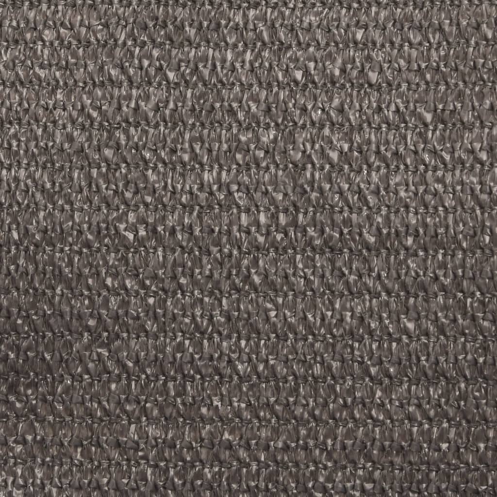 vidaXL Sunshade Sail 160 g/m² Anthracite 2.5x4 m HDPE