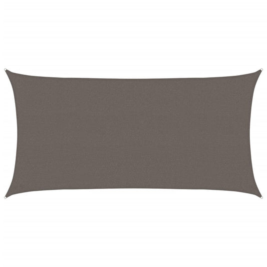 vidaXL Sunshade Sail 160 g/m² Anthracite 2.5x4.5 m HDPE