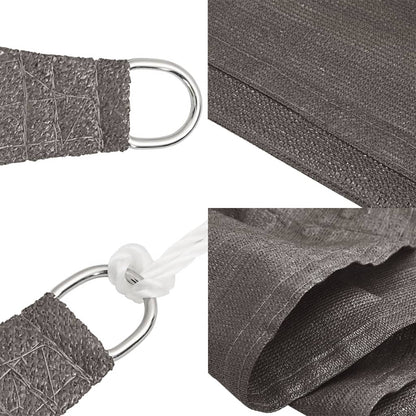 vidaXL Sunshade Sail 160 g/m² Anthracite 3x6 m HDPE