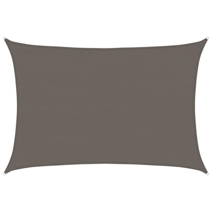 vidaXL Sunshade Sail 160 g/m² Anthracite 5x6 m HDPE