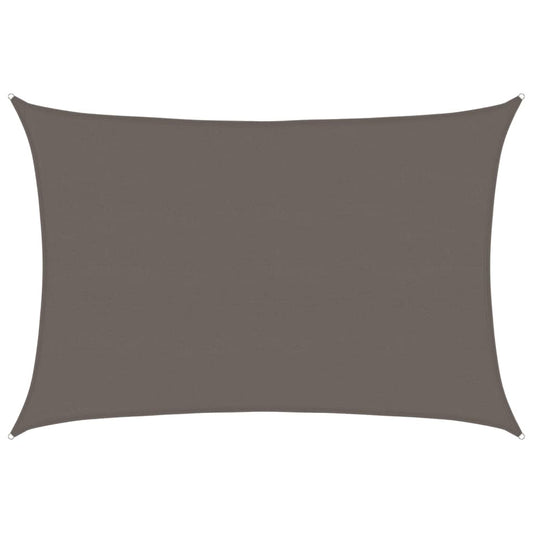 vidaXL Sunshade Sail 160 g/m² Anthracite 5x7 m HDPE