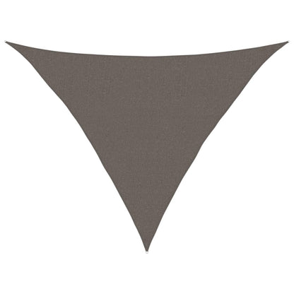 vidaXL Sunshade Sail 160 g/m² Anthracite 2.5x2.5x3.5 m HDPE
