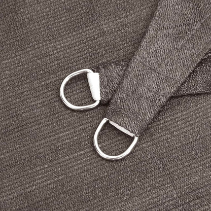 vidaXL Sunshade Sail 160 g/m² Anthracite 3x3x3 m HDPE