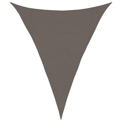 vidaXL Sunshade Sail 160 g/m² Anthracite 3x4x4 m HDPE