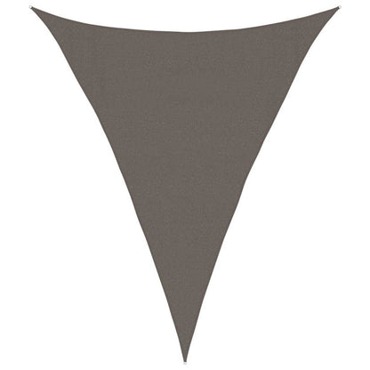 vidaXL Sunshade Sail 160 g/m² Anthracite 3x4x4 m HDPE