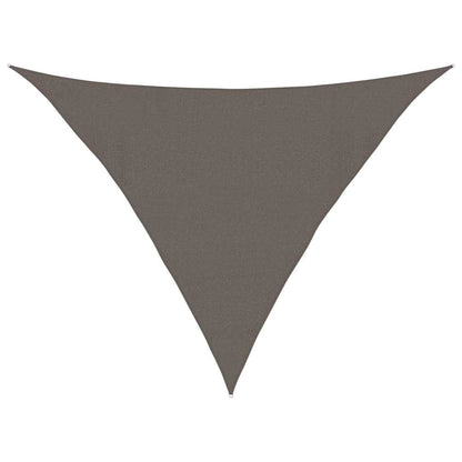 vidaXL Sunshade Sail 160 g/m² Anthracite 4x4x5.8 m HDPE