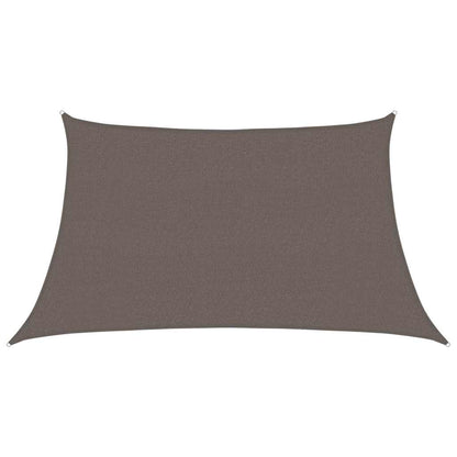 311103 vidaXL Sunshade Sail 160 g/m² Anthracite 3/4x2 m HDPE