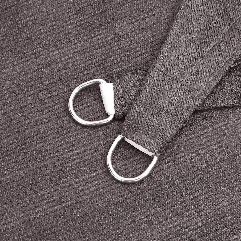 311103 vidaXL Sunshade Sail 160 g/m² Anthracite 3/4x2 m HDPE