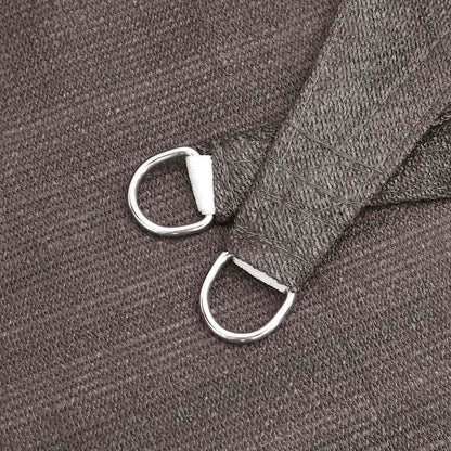 311103 vidaXL Sunshade Sail 160 g/m² Anthracite 3/4x2 m HDPE