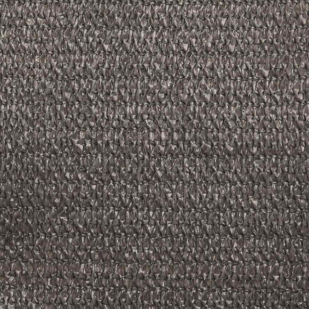 311103 vidaXL Sunshade Sail 160 g/m² Anthracite 3/4x2 m HDPE