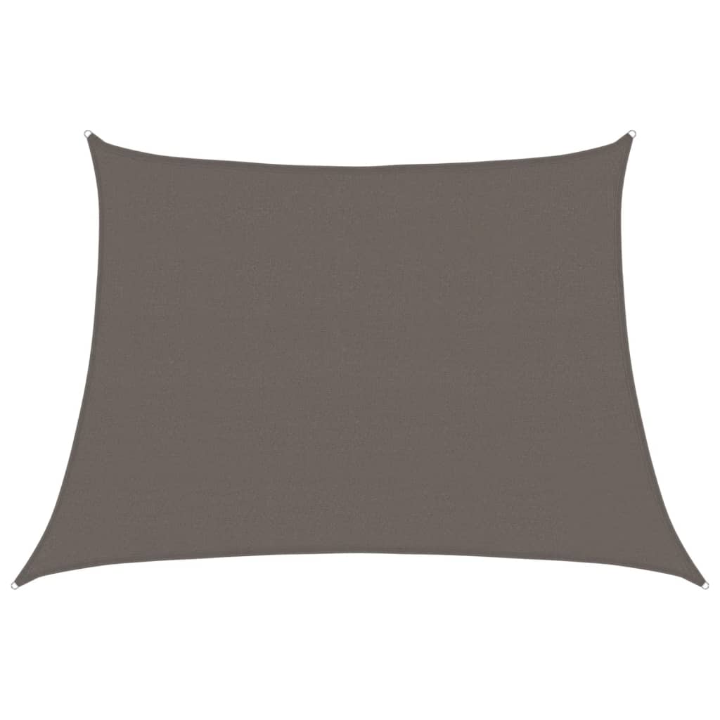 vidaXL Sunshade Sail 160 g/m² Anthracite 4/5x3 m HDPE