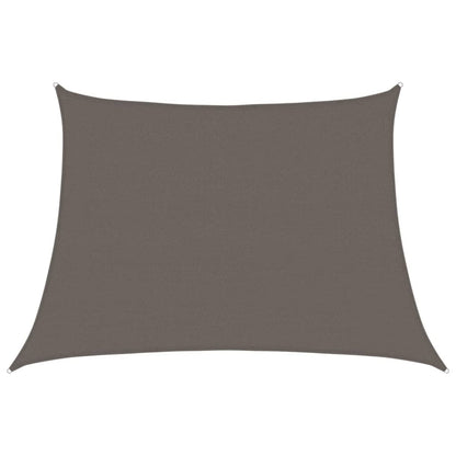vidaXL Sunshade Sail 160 g/m² Anthracite 4/5x3 m HDPE