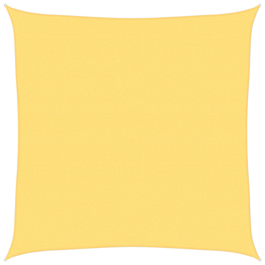 vidaXL Sunshade Sail 160 g/m² Beige 7x7 m HDPE