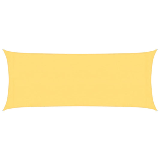 vidaXL Sunshade Sail 160 g/m² Beige 2x5 m HDPE