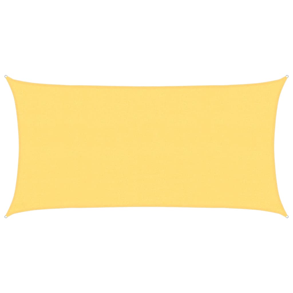 vidaXL Sunshade Sail 160 g/m² Beige 2.5x4.5 m HDPE