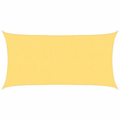 vidaXL Sunshade Sail 160 g/m² Beige 2.5x5 m HDPE