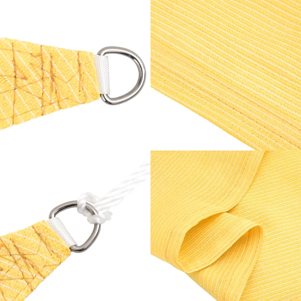 vidaXL Sunshade Sail 160 g/m² Beige 2.5x5 m HDPE