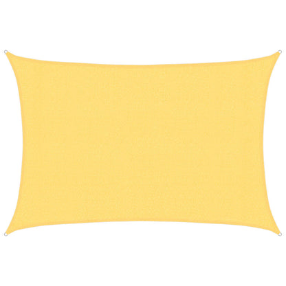 vidaXL Sunshade Sail 160 g/m² Beige 3x4 m HDPE