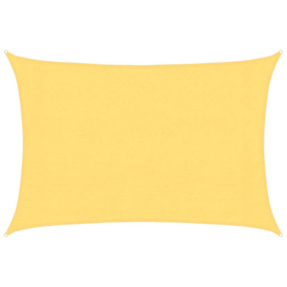 vidaXL Sunshade Sail 160 g/m² Beige 3x5 m HDPE