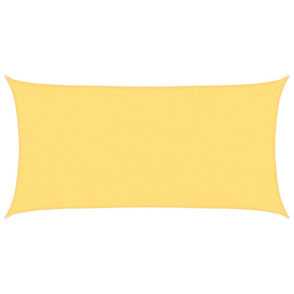 311130 vidaXL Sunshade Sail 160 g/m² Beige 3x6 m HDPE