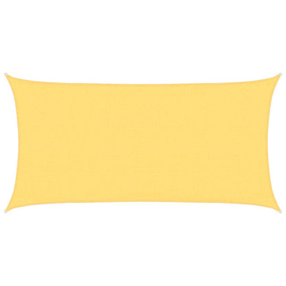 311130 vidaXL Sunshade Sail 160 g/m² Beige 3x6 m HDPE
