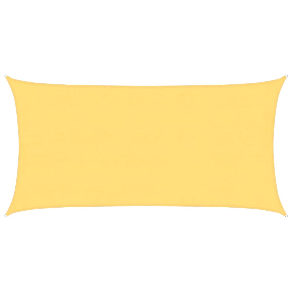 vidaXL Sunshade Sail 160 g/m² Beige 4x7 m HDPE