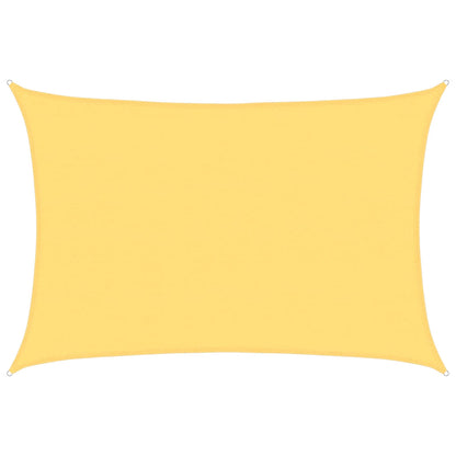 vidaXL Sunshade Sail 160 g/m² Beige 5x6 m HDPE