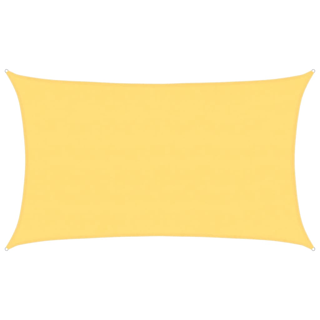 vidaXL Sunshade Sail 160 g/m² Beige 5x8 m HDPE