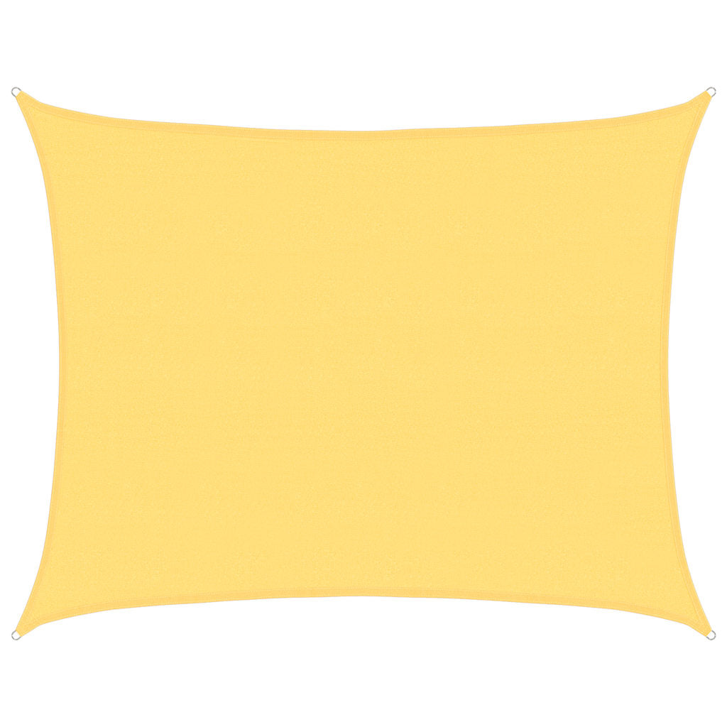 311139 vidaXL Sunshade Sail 160 g/m² Beige 6x7 m HDPE