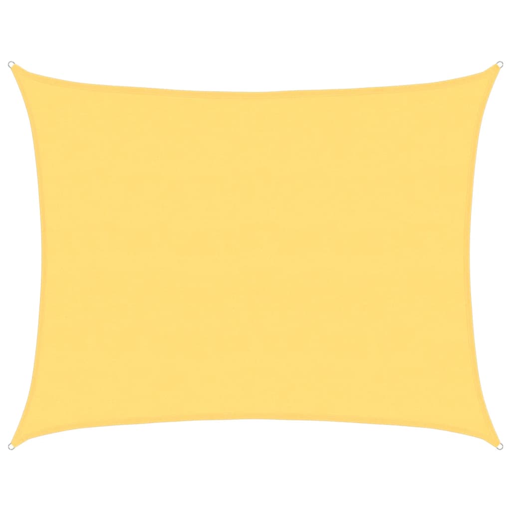 vidaXL Sunshade Sail 160 g/m² Beige 6x8 m HDPE