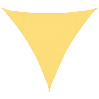vidaXL Sunshade Sail 160 g/m² Beige 3x3x3 m HDPE