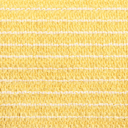 vidaXL Sunshade Sail 160 g/m² Beige 3.5x3.5x4.9 m HDPE