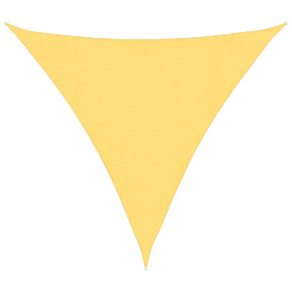 vidaXL Sunshade Sail 160 g/m² Beige 4x4x4 m HDPE