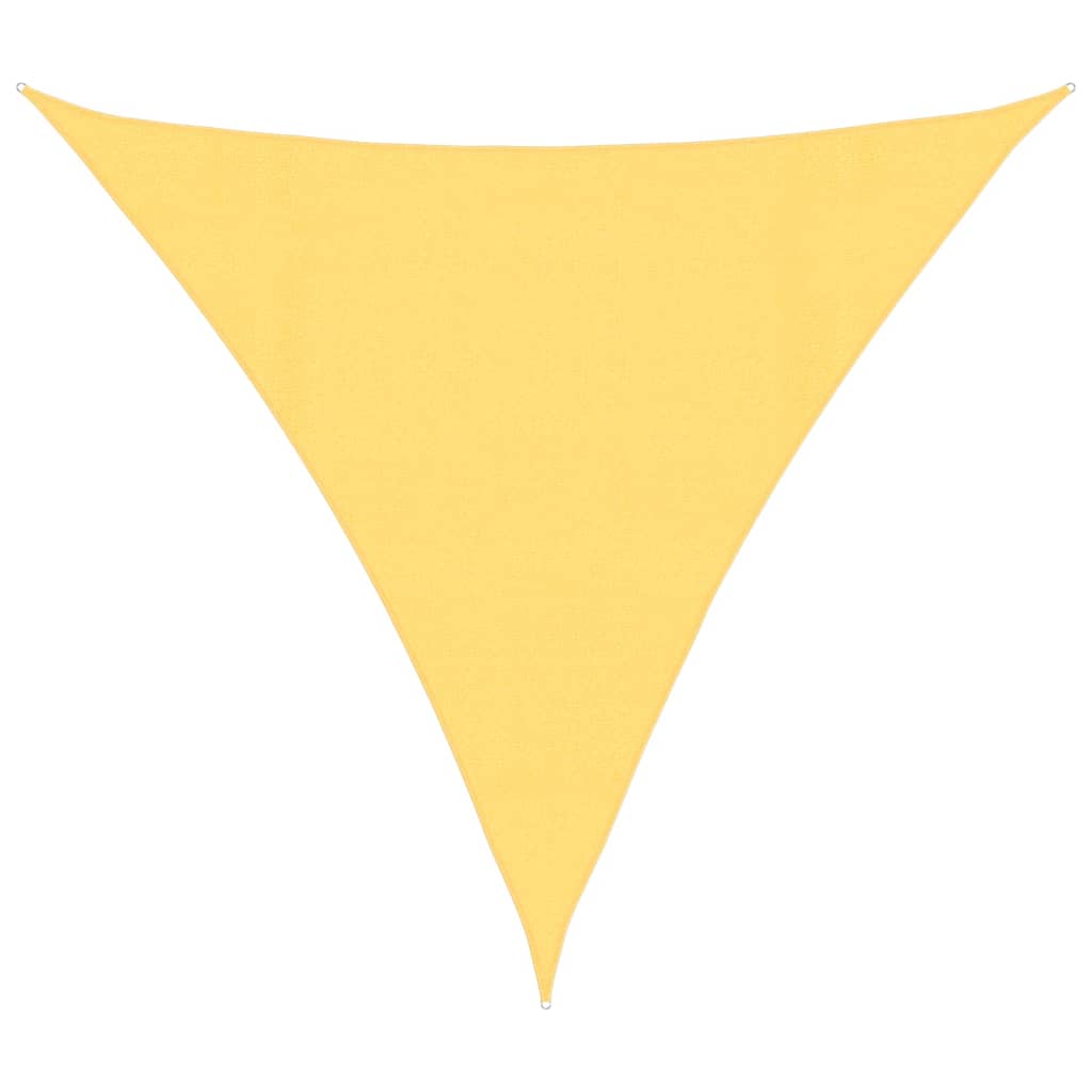 vidaXL Sunshade Sail 160 g/m² Beige 4.5x4.5x4.5 m HDPE