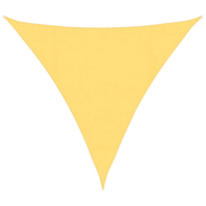 vidaXL Sunshade Sail 160 g/m² Beige 4.5x4.5x4.5 m HDPE