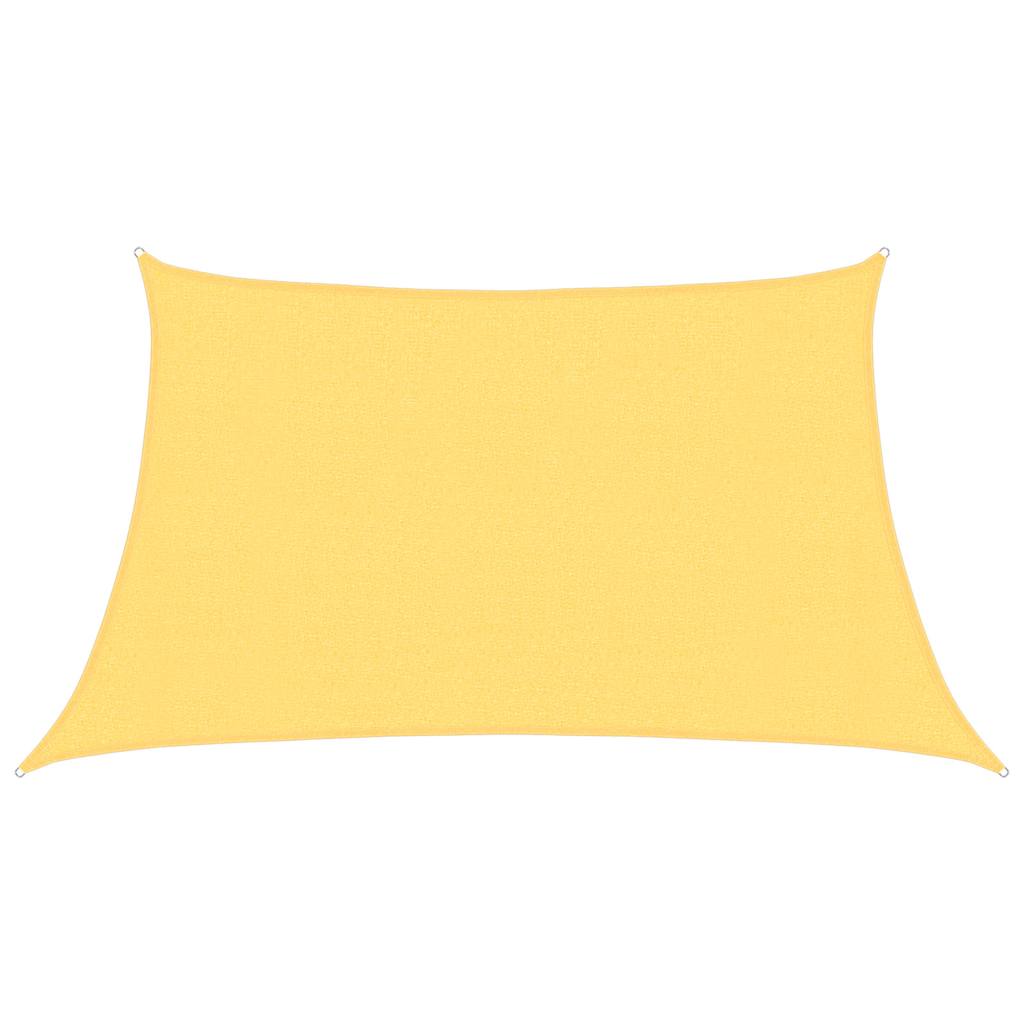 311158 vidaXL Sunshade Sail 160 g/m² Beige 3/4x2 m HDPE