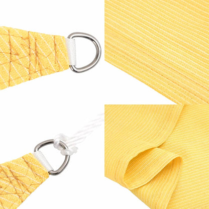vidaXL Sunshade Sail 160 g/m² Beige 4/5x3 m HDPE