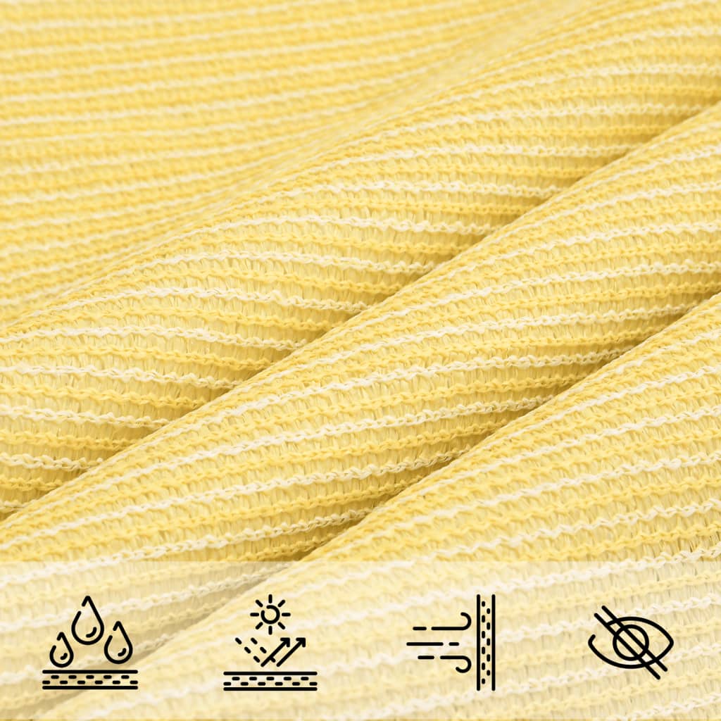 vidaXL Sunshade Sail 160 g/m² Beige 4/5x3 m HDPE