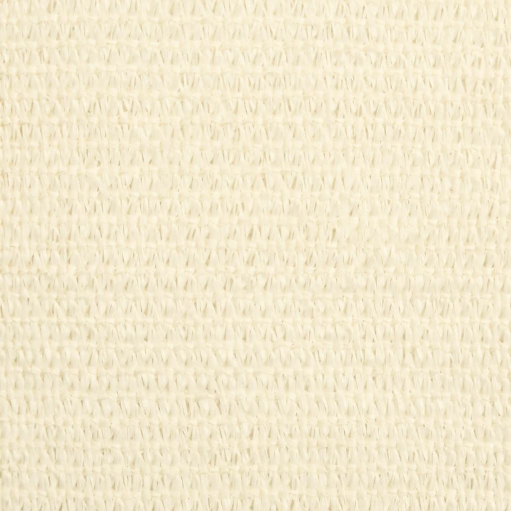 vidaXL Sunshade Sail 160 g/m² Cream 2x3 m HDPE