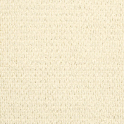 vidaXL Sunshade Sail 160 g/m² Cream 2x3 m HDPE
