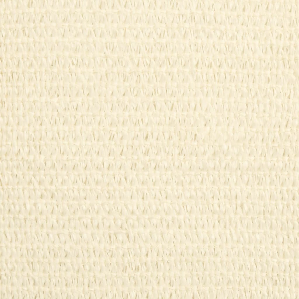vidaXL Sunshade Sail 160 g/m² Cream 5x8 m HDPE