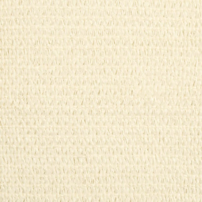 vidaXL Sunshade Sail 160 g/m² Cream 5x8 m HDPE