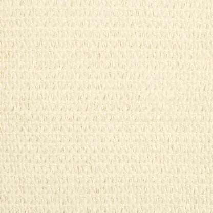 vidaXL Sunshade Sail 160 g/m² Cream 4/5x3 m HDPE