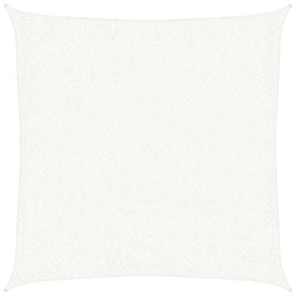 311218 vidaXL Sunshade Sail 160 g/m² White 2,5x2,5 m HDPE