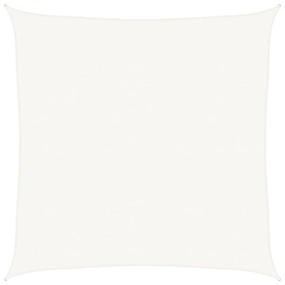 vidaXL Sunshade Sail 160 g/m² White 5x5 m HDPE