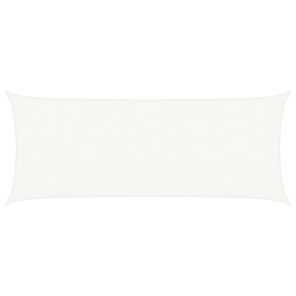 vidaXL Sunshade Sail 160 g/m² White 2x4.5 m HDPE