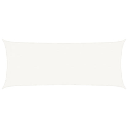 vidaXL Sunshade Sail 160 g/m² White 2x5 m HDPE